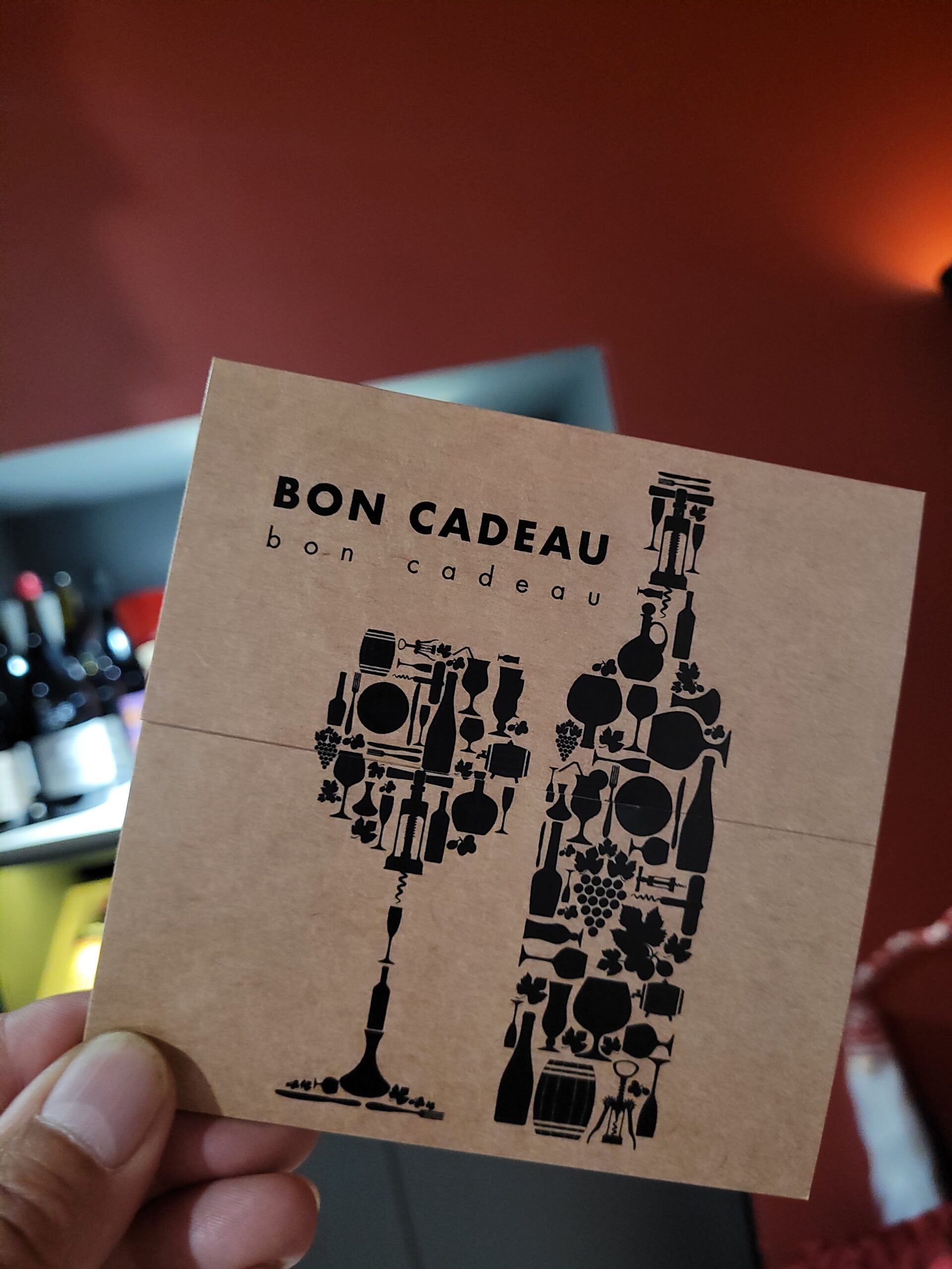 Bon cadeau à offir ou à partager pour ses amis, sa famille et autres - Cave Le Pif en l'Air à Rennes