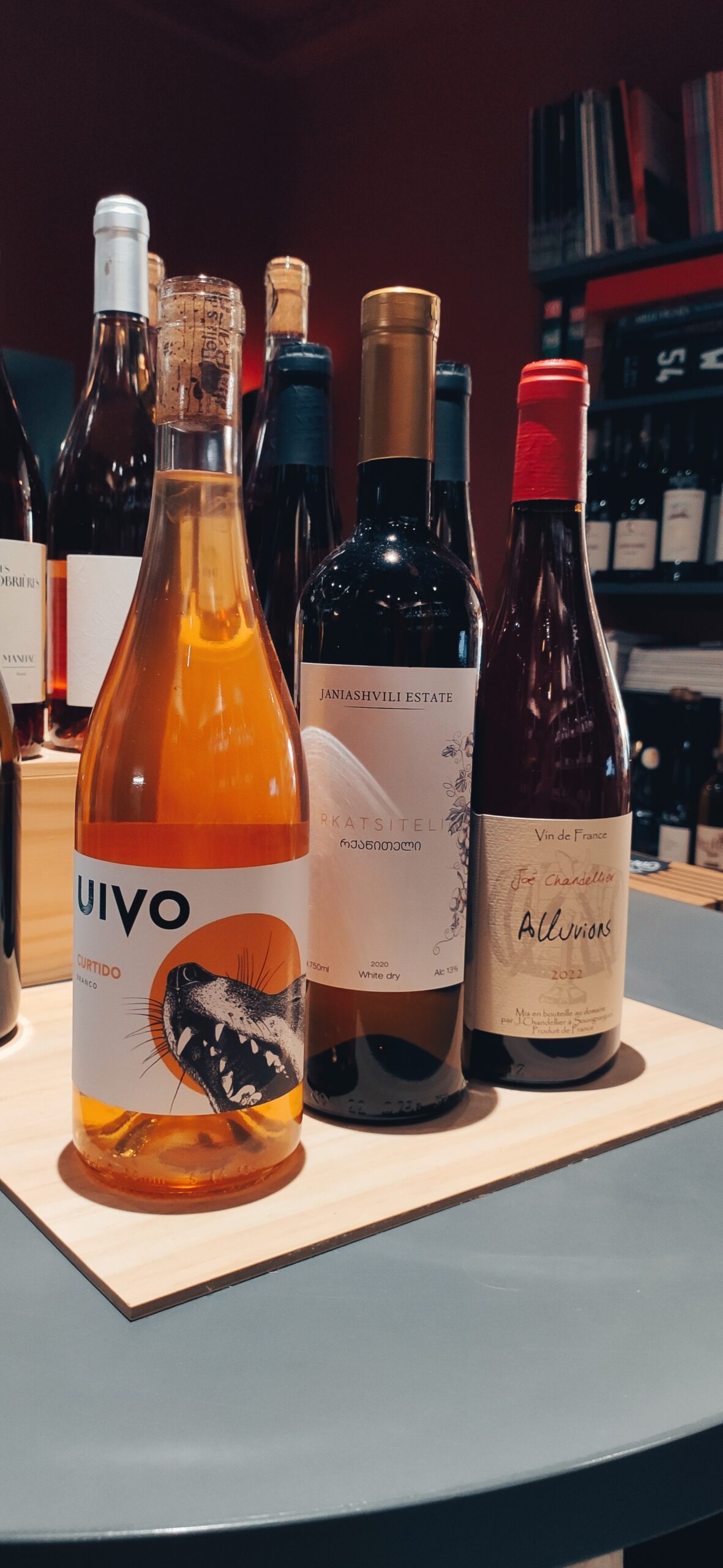 Vin rouge et vin orangé - Sélections de vins français et étrangers -Cave Le pif en l'air