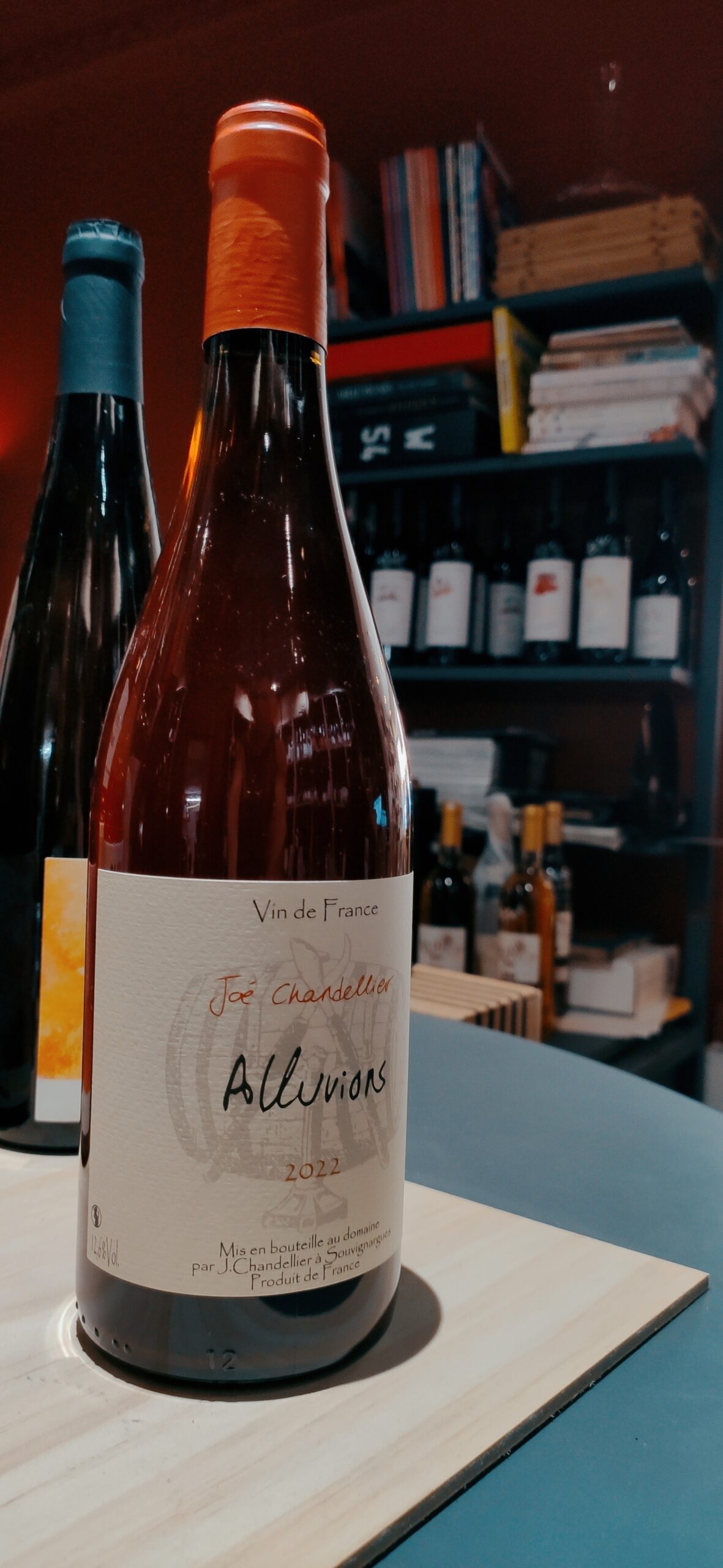 Joé Chandellier - Alluvions 2022 -Vin de France - à découvrir dans votre cave Le pif en l'air à Rennes