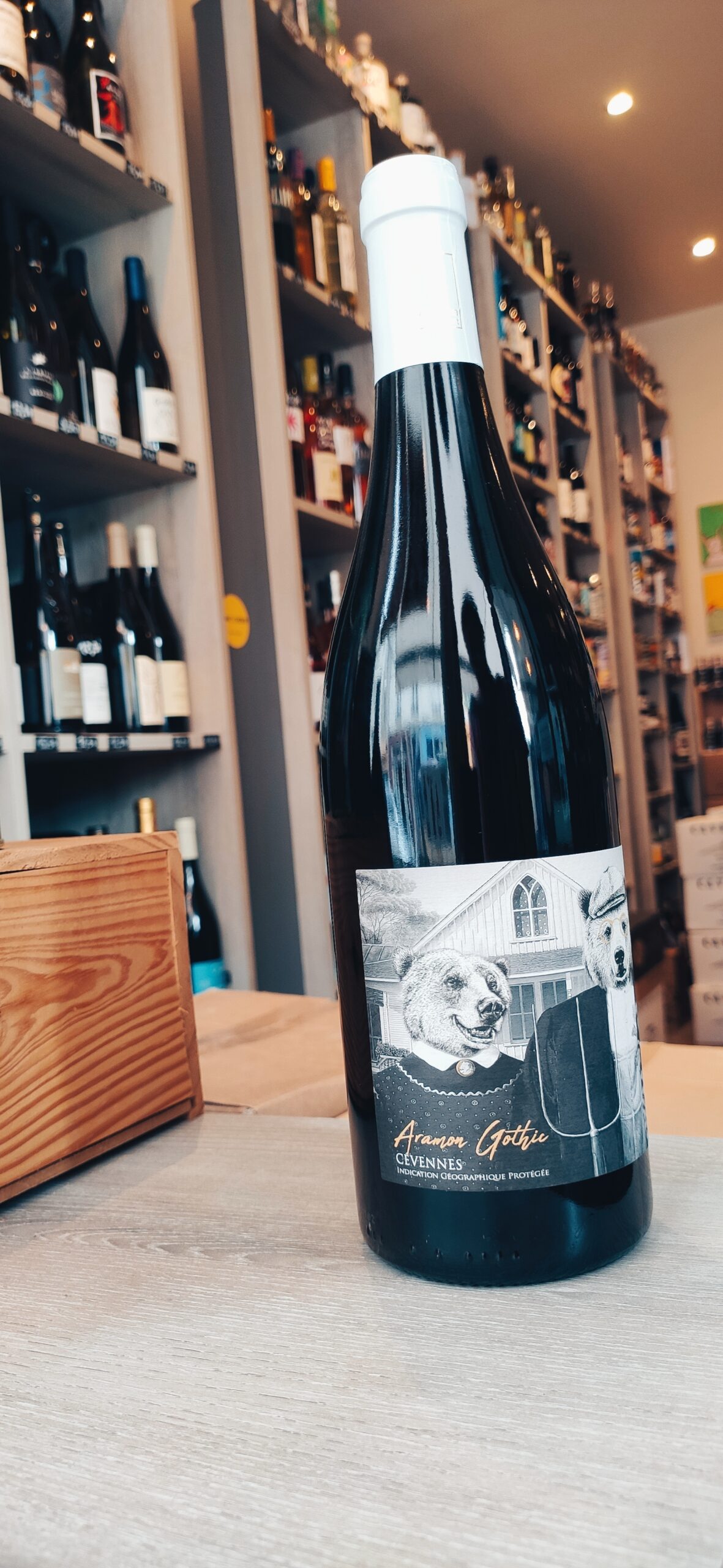 ARAMON GOTHIC - MILLÉSIME 2022 - Certifié Vin Bio - Cave Le Pif en l'air à Rennes