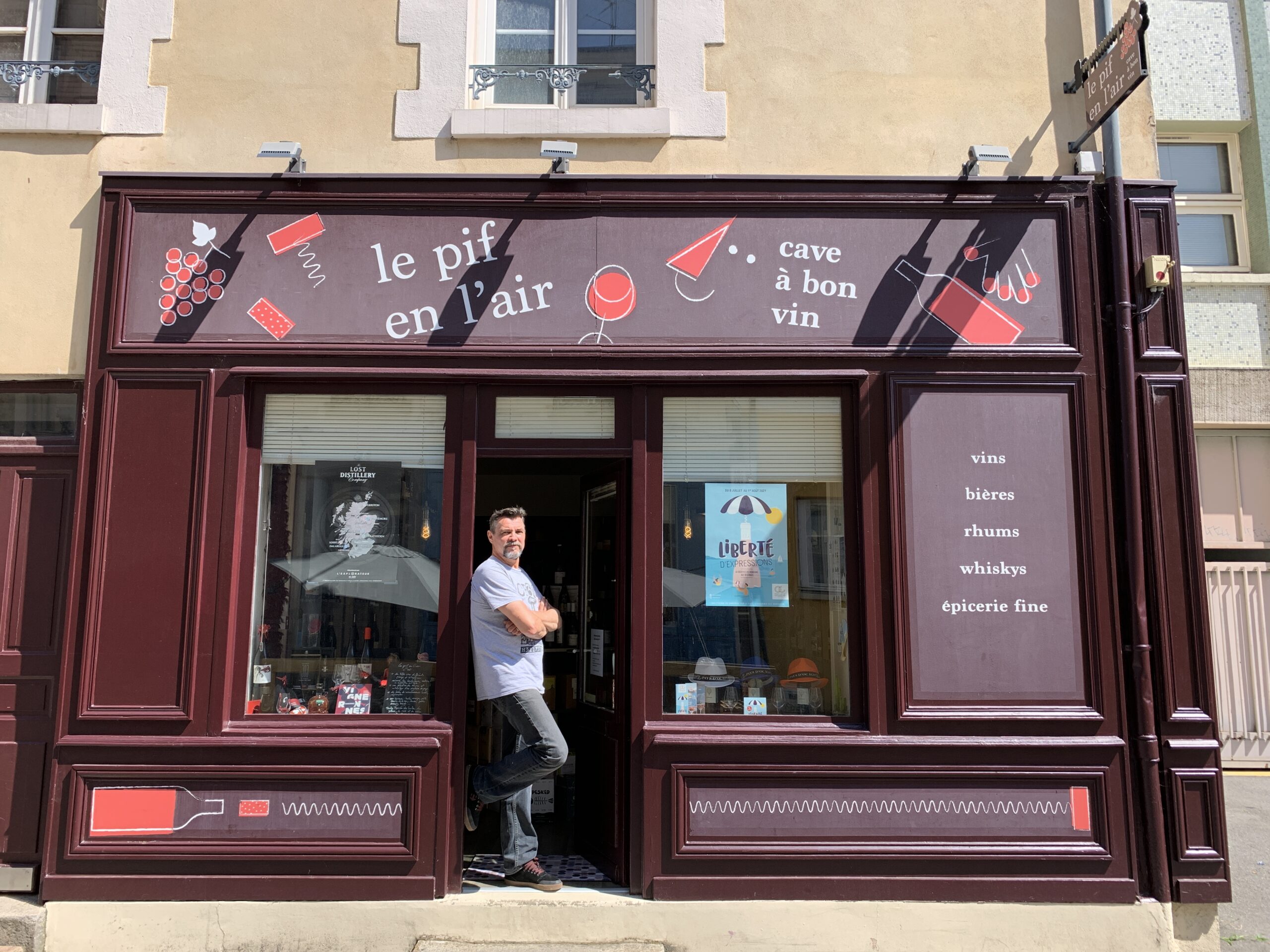 Patrice le Brun , un caviste indépendant, vins naturels 